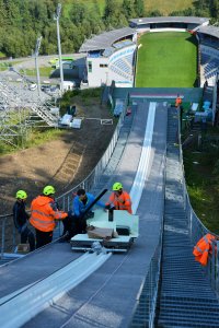 Modernizacja rozbiegu na skoczni im. A. Małysza